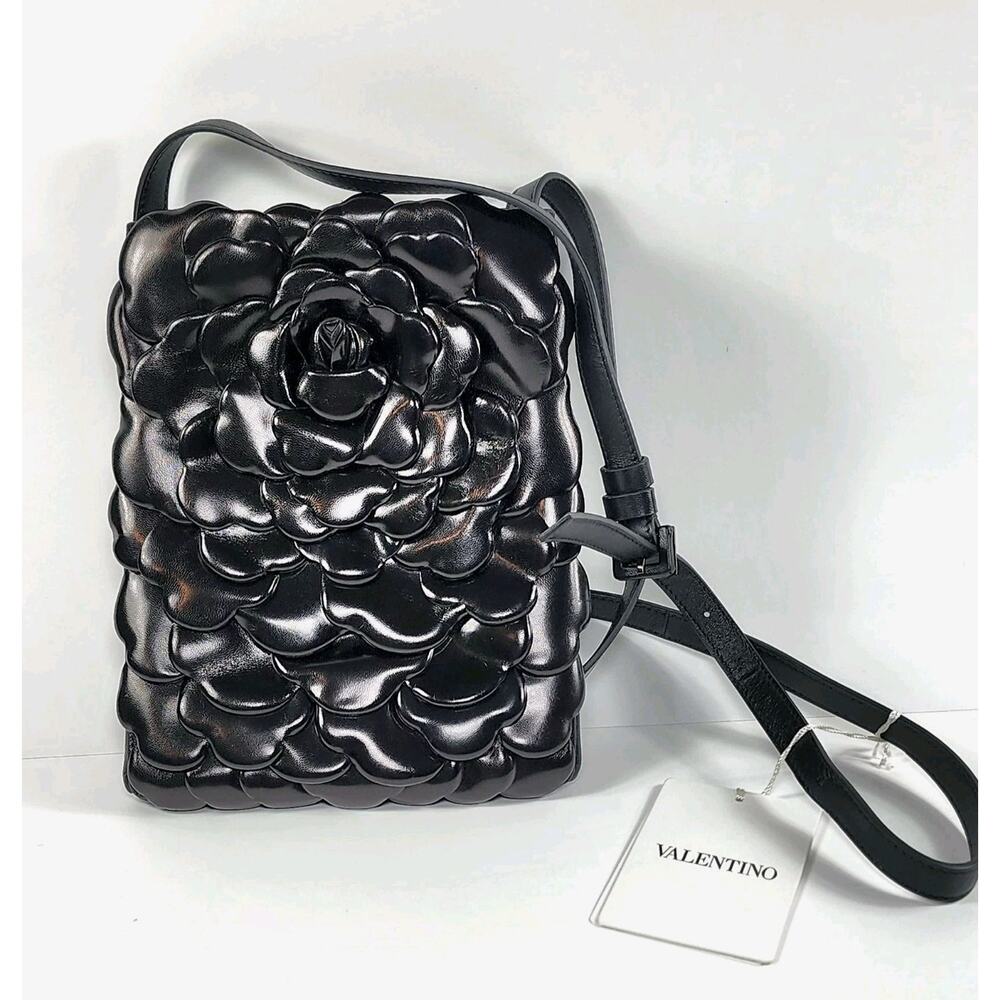 VALENTINO GARAVANI 03 ROSE EDITION ATELIER Leather Bag HANDMADE Stud